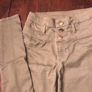 Army Green high waisted jeans